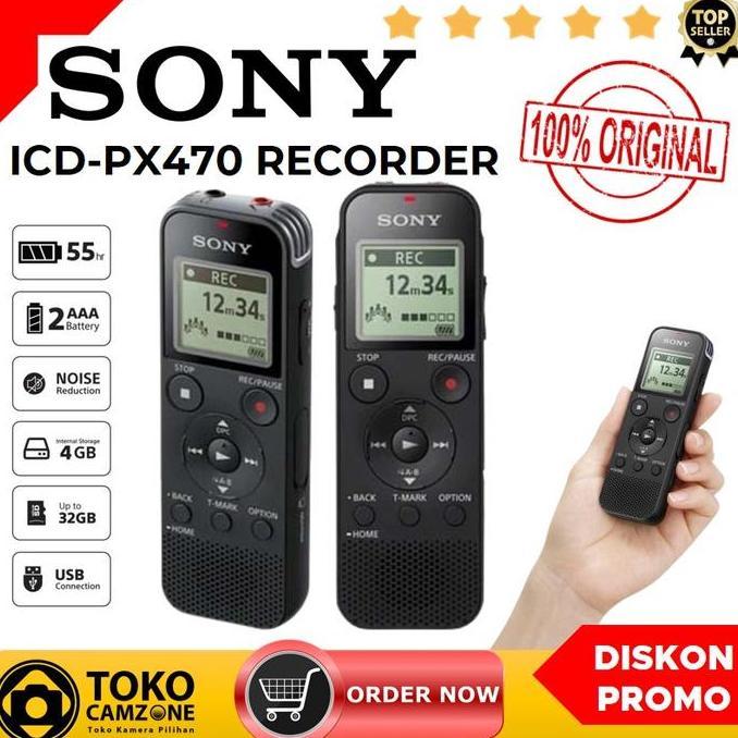 Sony ICD-PX470 / ICD PX470 Digital Voice Recorder