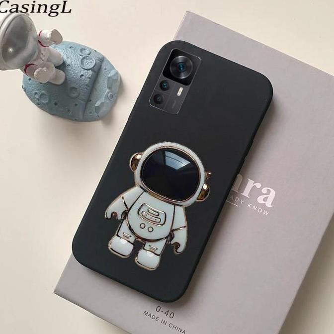 Case   untuk Xiaomi 12 / 12 PRO RING ASTRONOT HOLDER Slim Matte Softcase