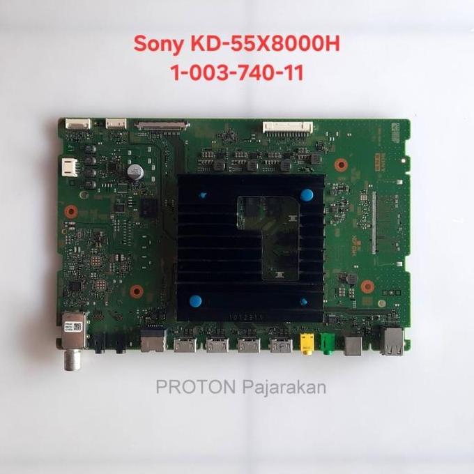 Mainboard LED Smart TV Sony KD-55X8000H KD 55X8000H Mesin Bravia Matherboard 1-003-740-11A5015308A P