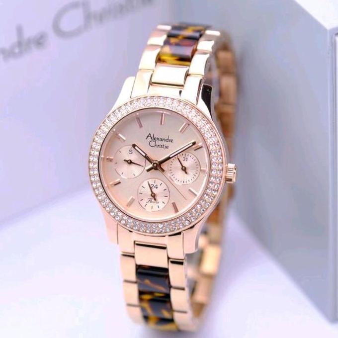 ALEXANDRE CHRISTIE AC2932 AC 2932 JAM WANITA ORIGINAL Stainless