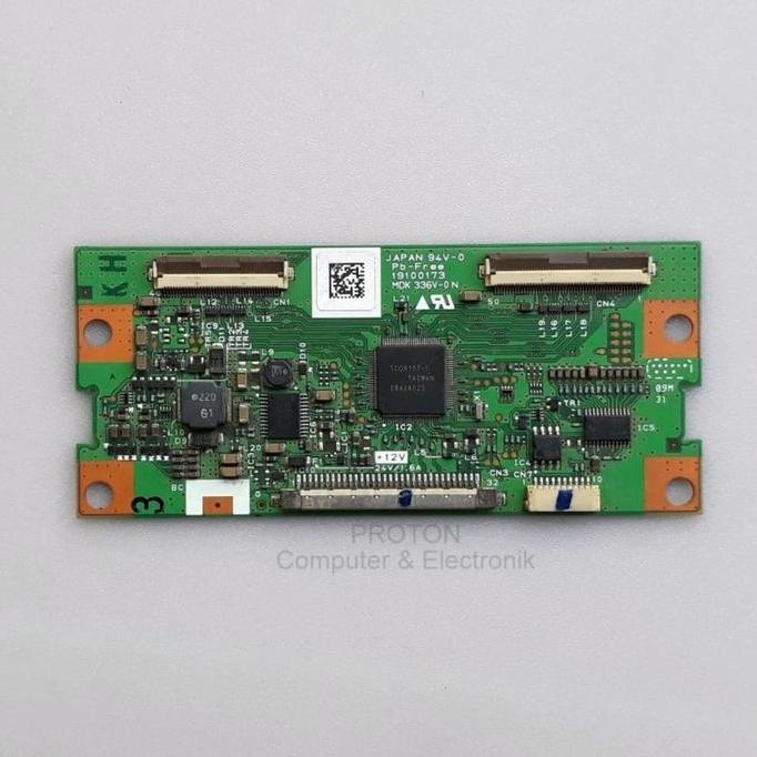 Tcon LCD TV Panasonic Viera TH-L32C10X2 TCON107-F Japan 94V-0 19100173 MDK 336V-0 N Tikon Panel Cont