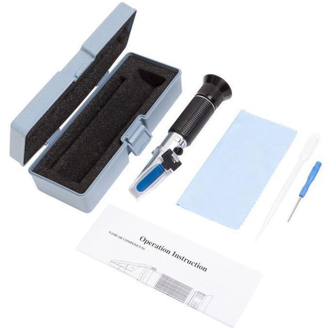 Refractometer Ethylene Propylene Adblue Glycol Baterai Aki Mobil Refraktometer Glikol Etilen Propile