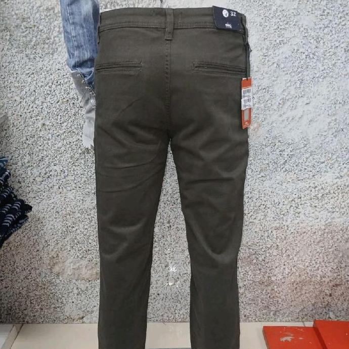 CELANA PANJANG MERK CARDINAL CDL ORIGINAL SLIMFIT WARNA ABU