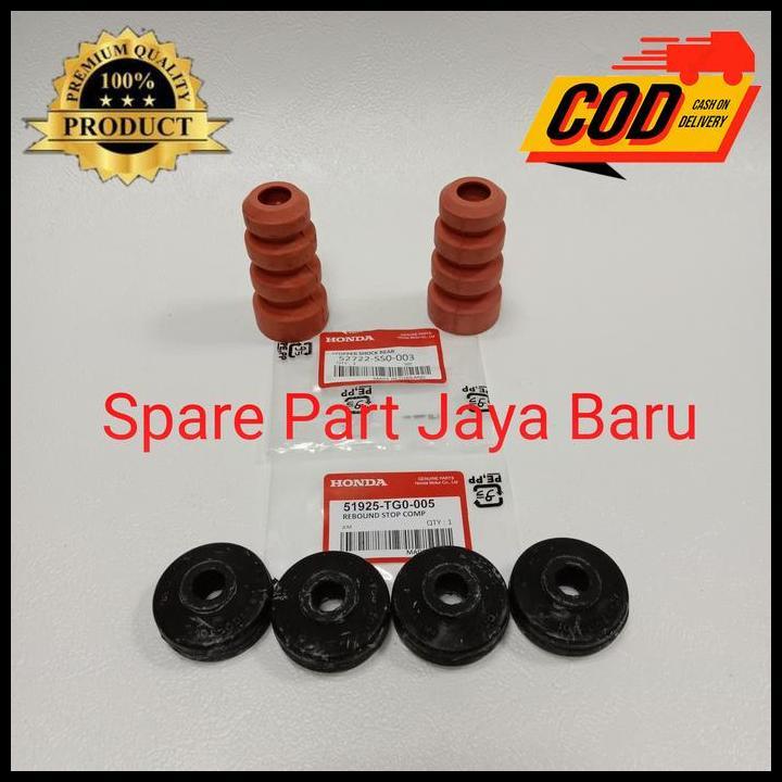 HOT DEAL KARET STOPER SHOCK BELAKANG+KARET SUPPORT BELAKANG MOBIL BRV HRV 