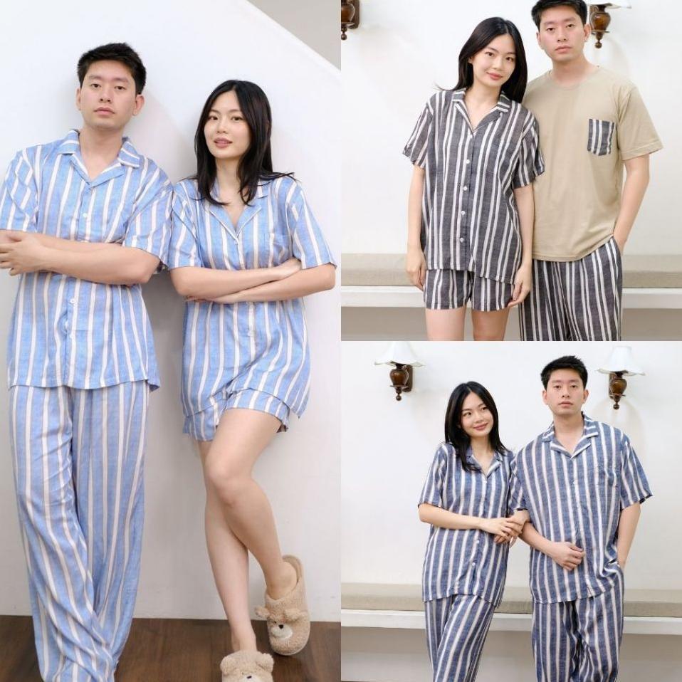 Cielyn - Rayon Premium - Beyond Collection -  Piyama Couple Rayon Premium - Setelan Piyama