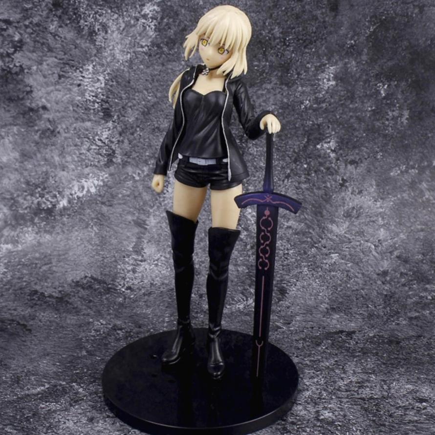 Action FIgure Fate Grand Order Action Figure Black Saber 20cm No Box