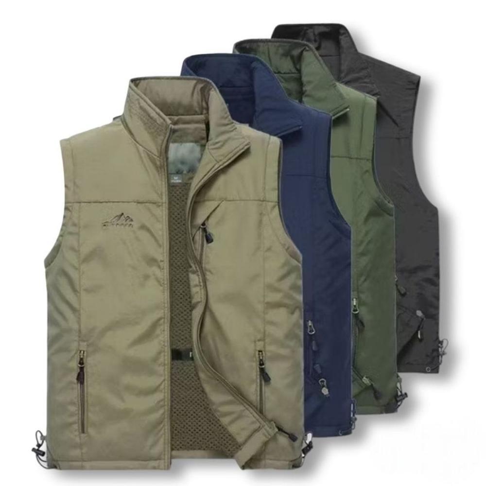 ORIGINAL ROMPI OUTDOOR PRIA ROMPI VEST OUTDOOR HIKING TASLAN WATERPROOF ROMPI MOTOR ROMI MANCING