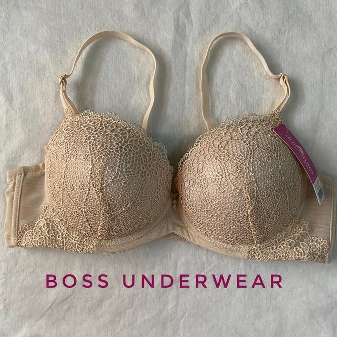 Import Bra Busa Tebal/ Bra Kawat/ BH brukat busa tebal/ Push up bra