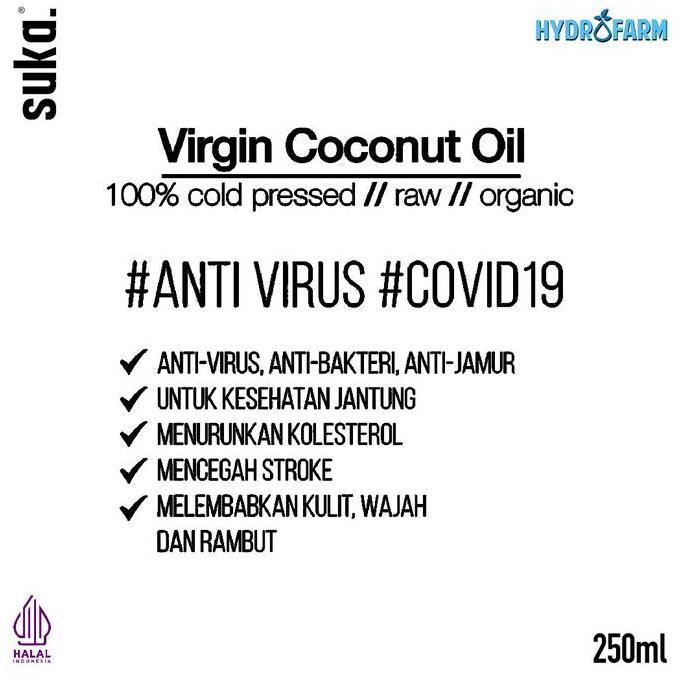 Newstockkita- Suka - Minyak Kelapa Murni Vco 500Ml