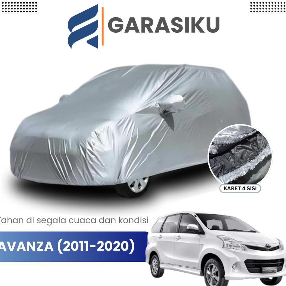 Murah Cover Mobil Avanza (2011-2020) F-16 Silver Premium | Sarung Mobil Avanza (2011-2020) Tahan Air