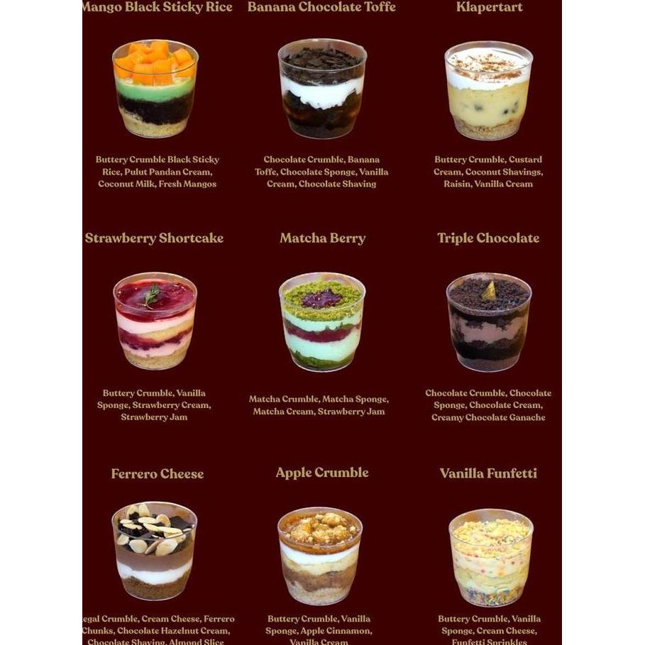Perkakaskue- Mini Cup Pies Isi 9 - Hampers Tarterie&Co