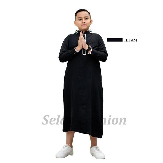 Okeajalah- Jubah Anak Remaja Laki Laki Gamis Remaja "Pendekar"