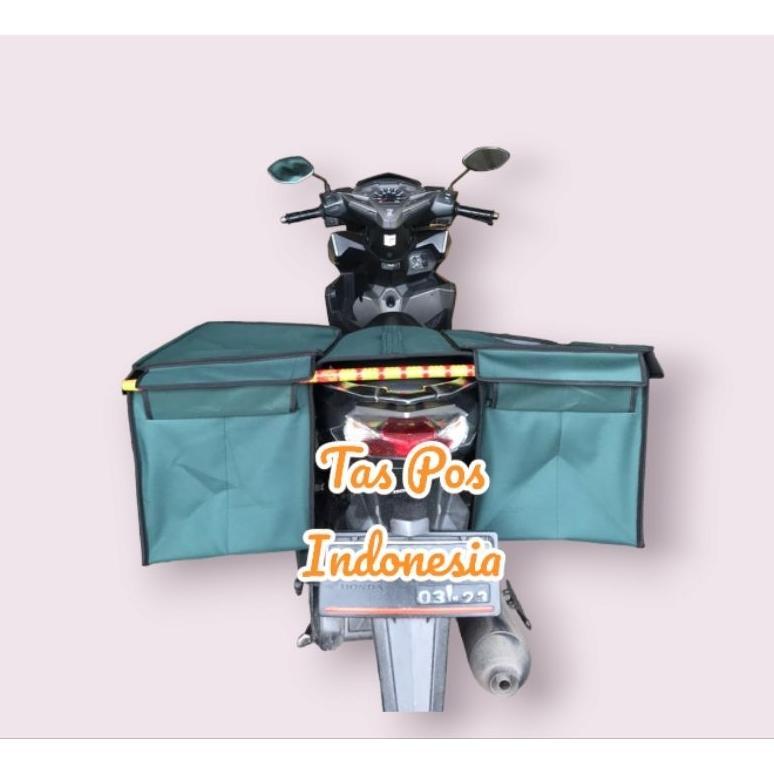 TAS MOTOR BAHAN KAIN TERPAL JUMBO/TAS OBROK/TAS POS/TAS SALES