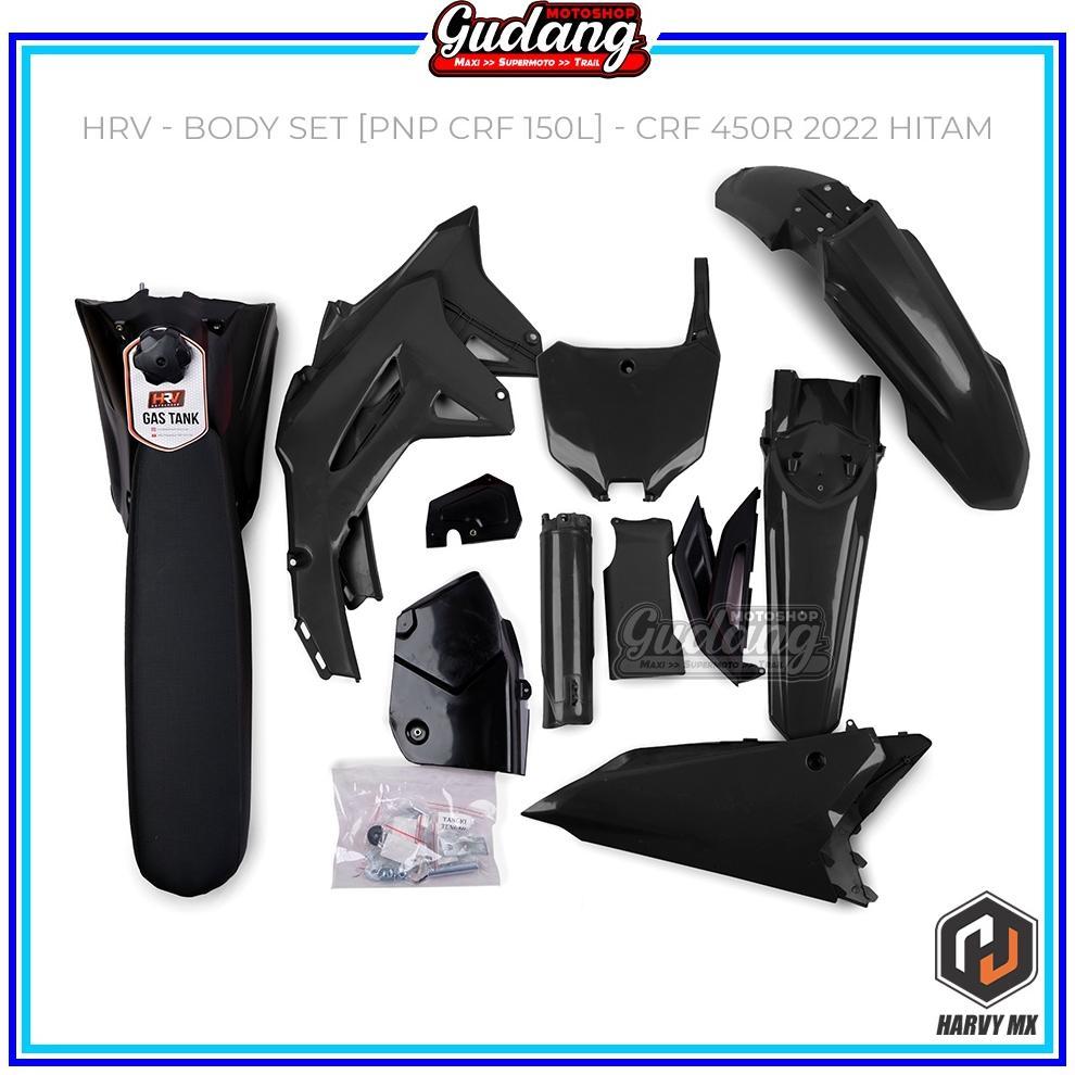 Body Set Cover Body Fullset Set Trail CRF 150L 2018 450R 2021 + + PNP CRF HRV Tangki Carbu Injeksi [