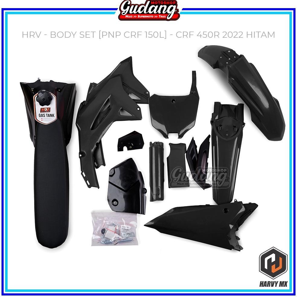 Body Set Cover Body Fullset Set Trail CRF 150L 2018 450R 2021 + + PNP CRF HRV Tangki Carbu Injeksi [