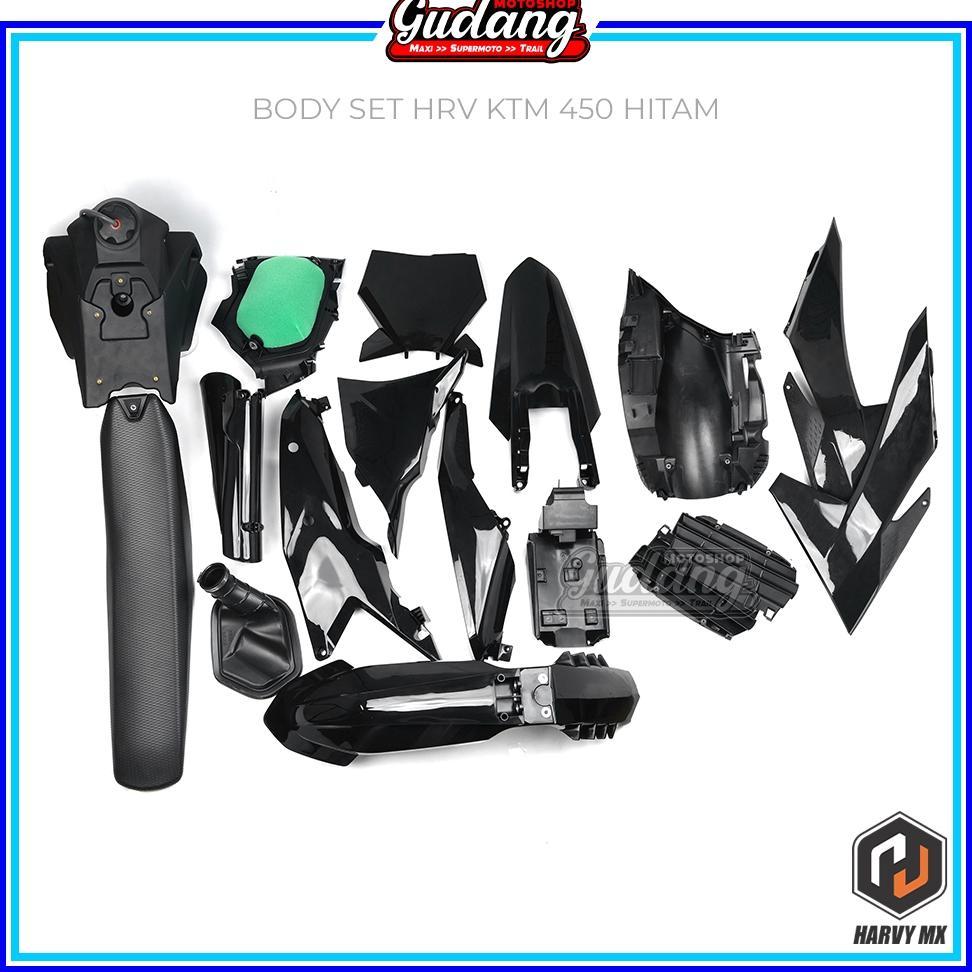 Body Set Body Trail Cover Bodyset Tangki Plus Jok HARVY MX KTM 450 2023 2024 [S2]