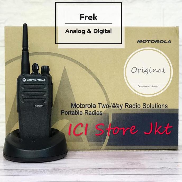 Callyou- Radio Ht Motorola Xir P3688 Analog / Digital (Original/Garansi Resmi) Walkie Antena