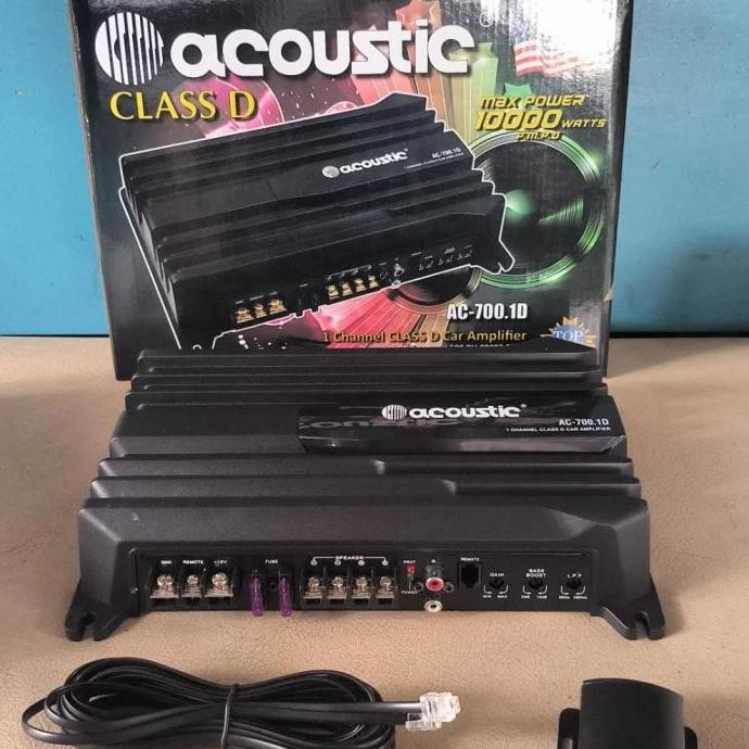 Monoblock Acoustic AC 700.1 D Power Monoblok Accoustic AC 700 1D