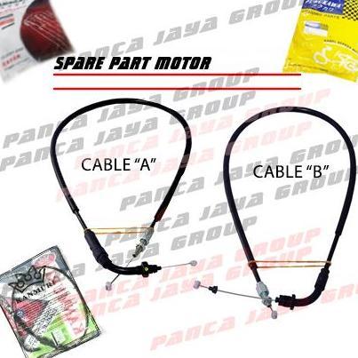 Kabel-Tali-Gas A-B Atas Bawah Honda Cb -150X Cb150 X Cb 150 X 150X Cb150X New Fi