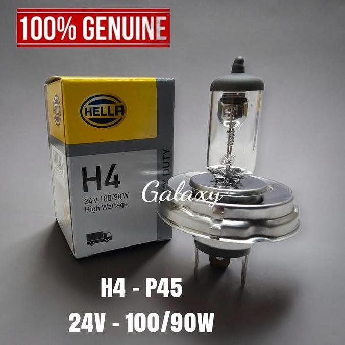 Promo Bohlam Halogen Original HELLA - H4 P45 Diskon