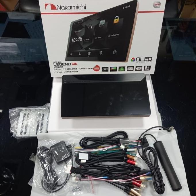Head Unit Android Nakamichi NEW Legend 9 inch dan 10 inch Ram 4/64GB