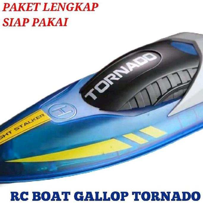 Promo Rc Speedboat Remote Control Mainan Kapal Pengendali Jarak Jauh Lengkap Siap Pakai Kontrol Toys