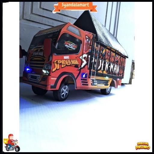 Promo Miniatur Truk Oleng Kayu Full Lampu Kelap Kelip Harga Murah Dijamin Bagus