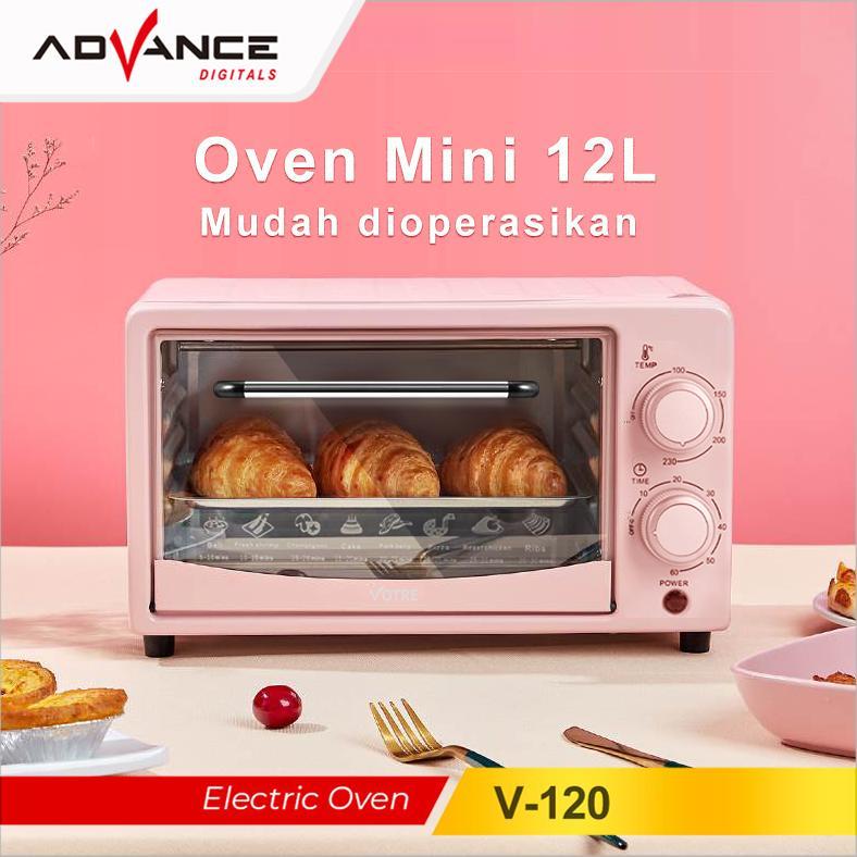 V-120 Oven Low Watt - Oven Listrik 12 Liter - Oven Mini - Oven Mini Low Watt - Oven Mini Murah Disko