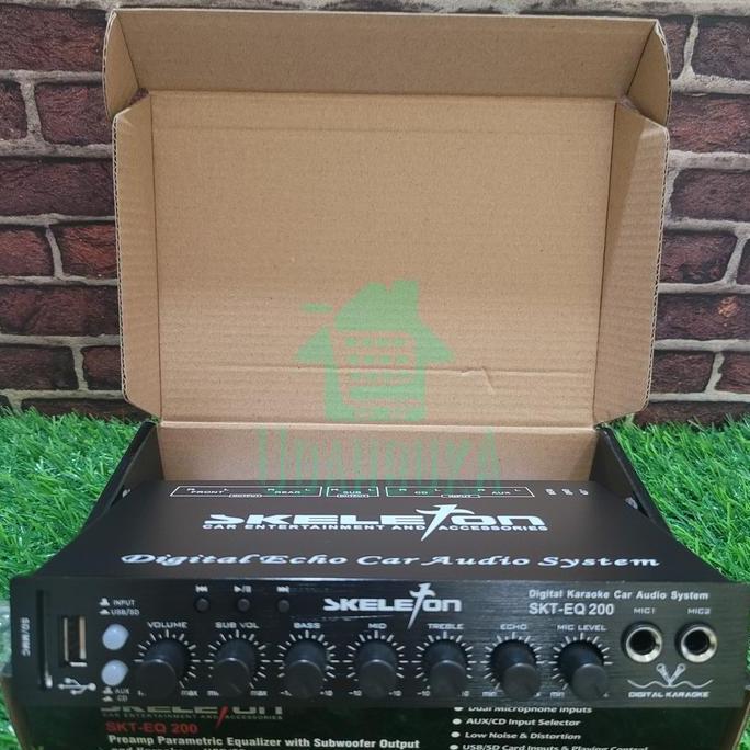 Parametric Car Equalizer - Skeleton - SKT EQ-200