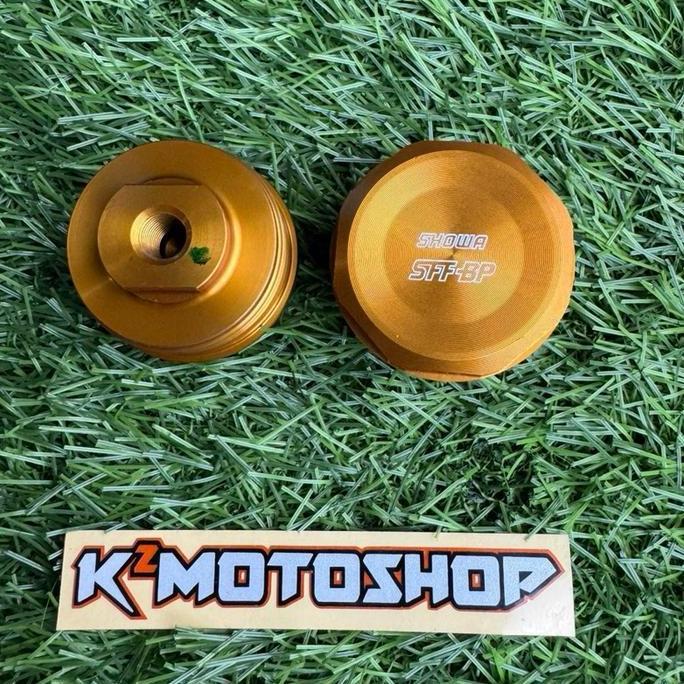Showa Baut Cap Fork Tutup Shock Usd Upside Down Untuk Kawasaki Zx 25 R & Klx 230 Original Sff Bp K2M