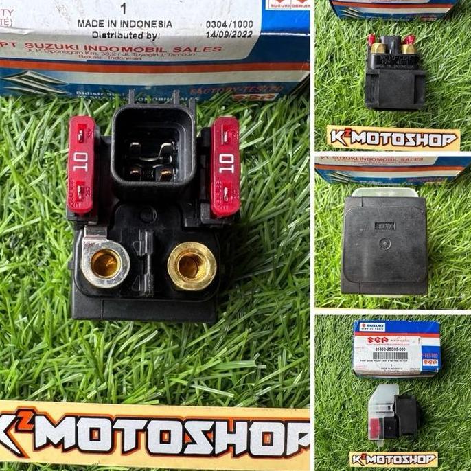 Bendik Stater Suzuki Satria Fu 150 Karbu Relay Starting Assy Original Sgp