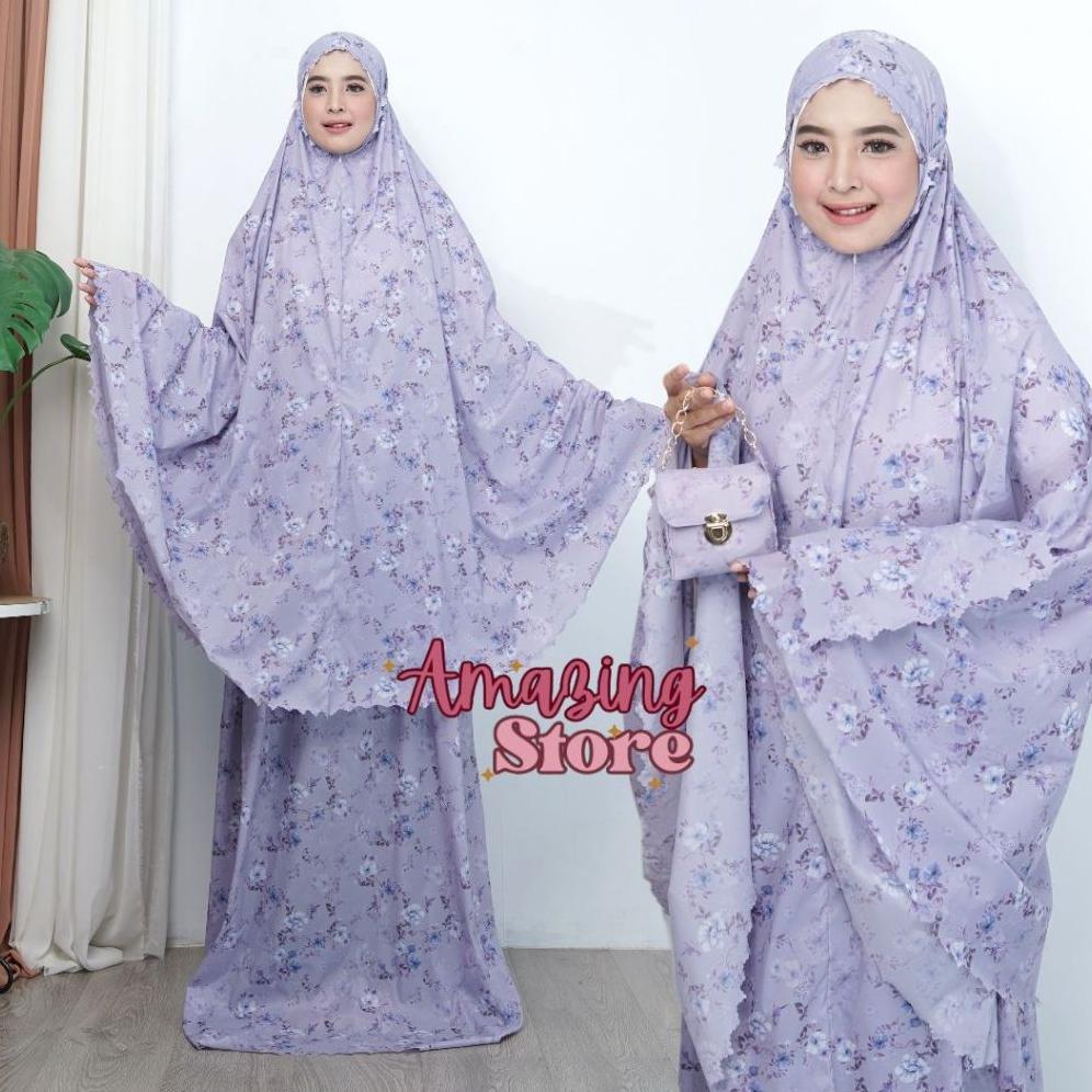 NEW DEALS Mukena Traveling / Mukena Traveling Dewasa / Mukena Traveling Motif