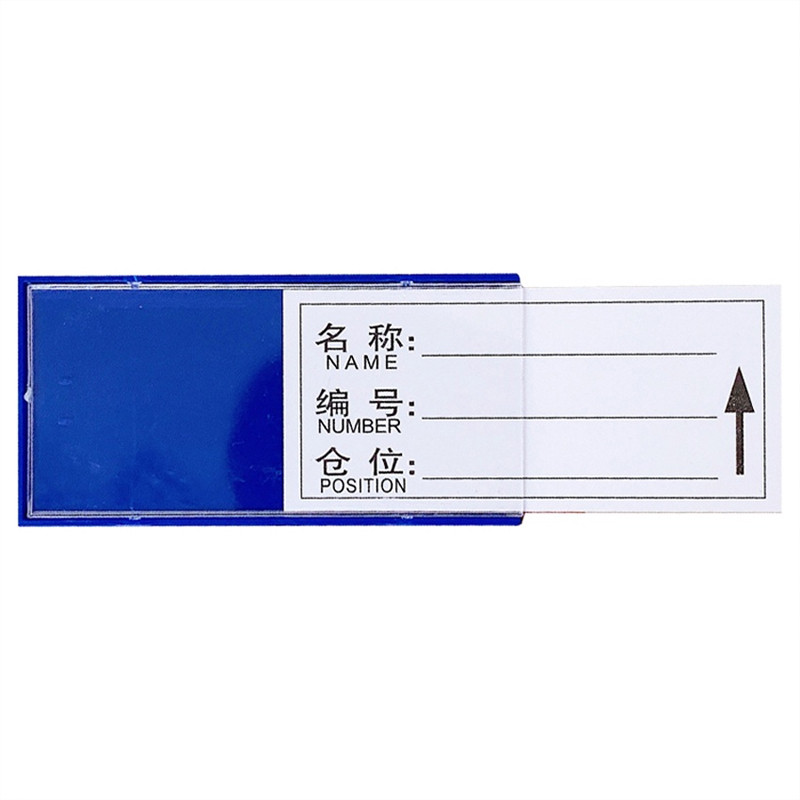 5Pcs Magnetik Price Tag Holder / Name Tag Holder / Tempat Harga Rak