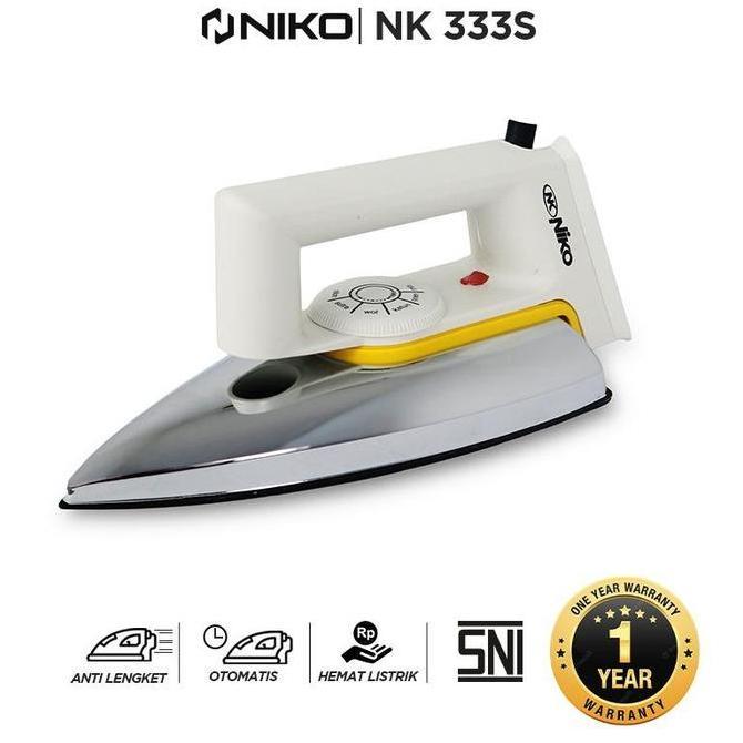TERMURAH - NIKO SETRIKA LISTRIK NK-333 S SETRIKA NIKO NK 333S