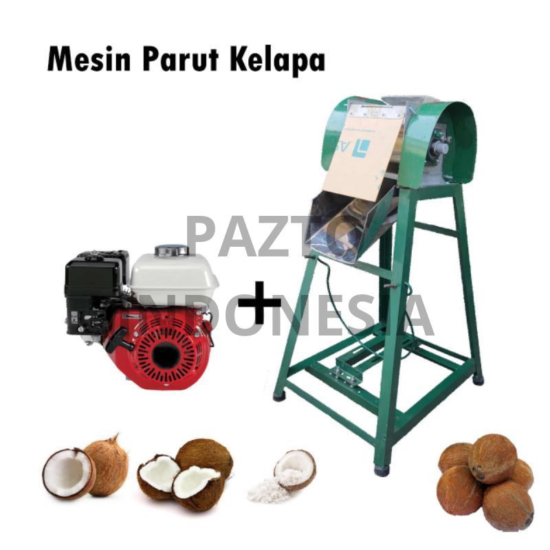 PARUTAN KELAPA KOKOH 4.5MM SIKU LEBIH KUAT DAN TEBAL + MESIN HONDA GX 160 ORIGINAL KUALITAS TERBAIK
