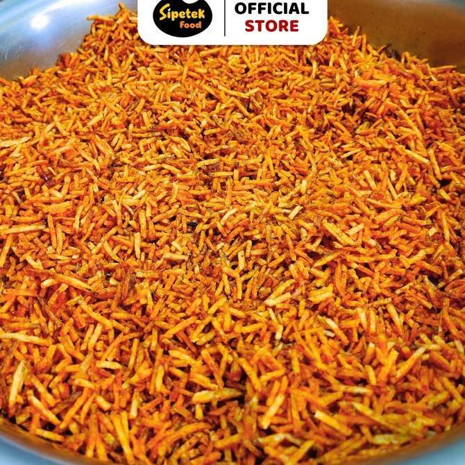 Kering Kentang Mustofa 1Kg Pedas Manis Balado Original | Sipetek Lauk Siap Saji Tahan Lama Termurah 
