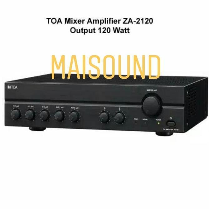 Voce- Amplifier Toa Za-2120 / Za2120 / Za 2120 Ampli 120 Watt