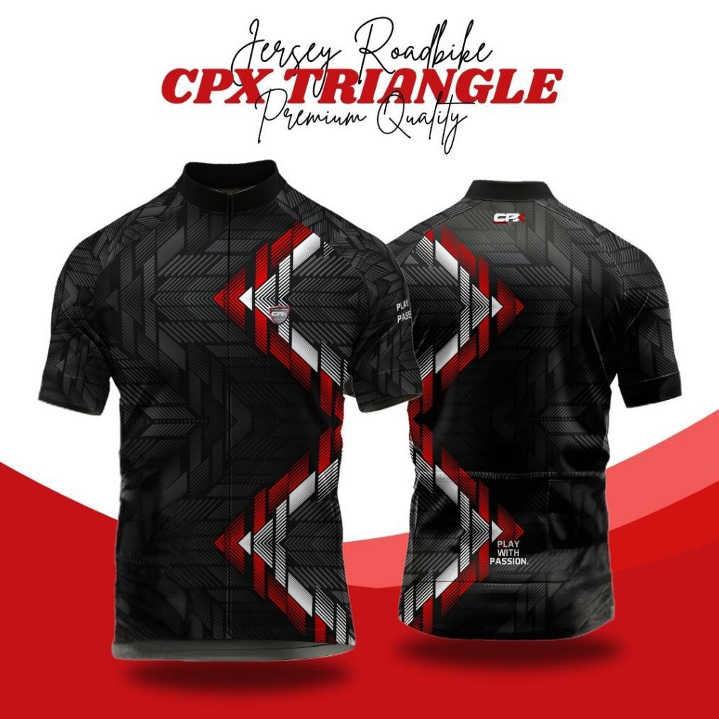 best sale baju jersey sport sepeda roadbike pria tangan pendek cpx roadking full print
