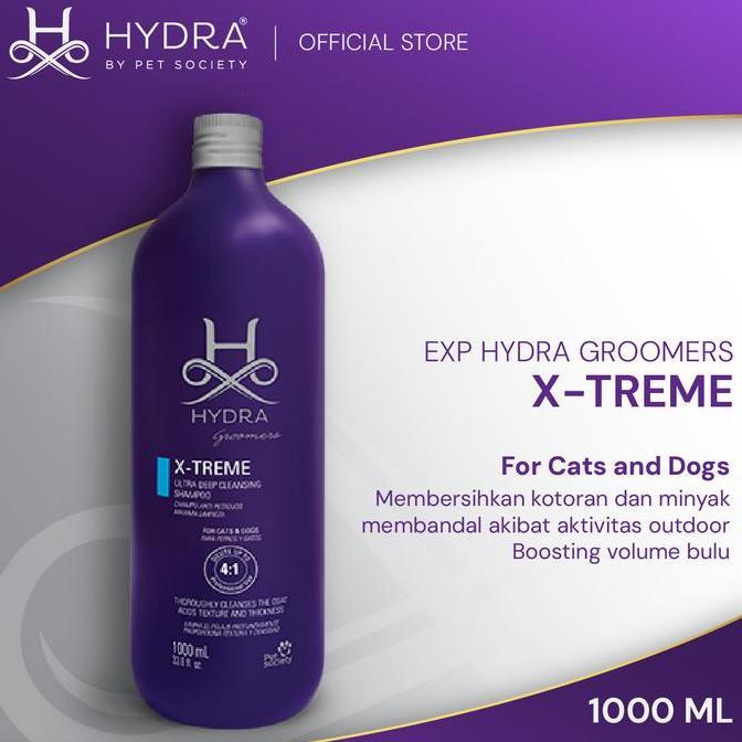 TERLARIS - HYDRA Groomers X-Treme Shampoo 1L & 5L (4:1)