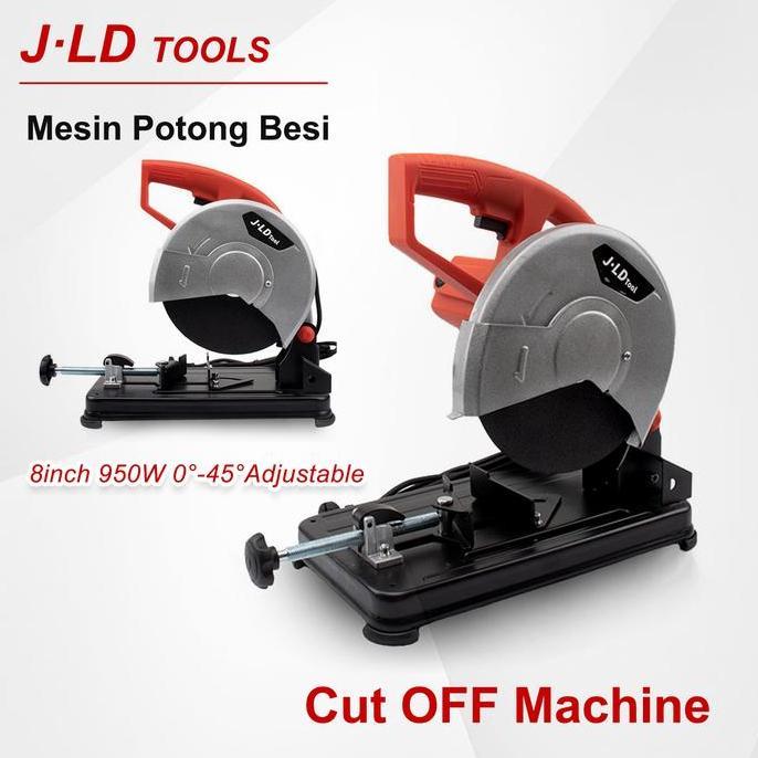 Hab JLD Mesin Potong Besin 8inch Cut Off Machine 950Watt Gergaji Mitra J208 Mesin Potong Tulang Sapi