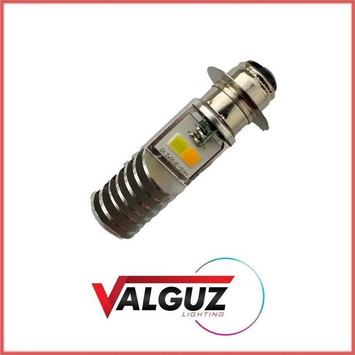 Valguz Led H6 Lampu Sorot Depan Motor 2In1 (Universal)