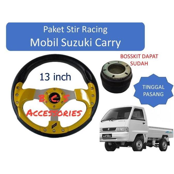 Promo PAKET Stir Racing TINGGAL PASANG KHUSUS MOBIL CARRY - Stir Racing Berkualitas untuk Mobil CARR