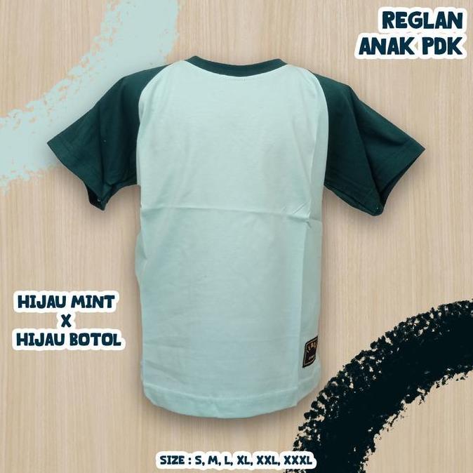 Kaos Reglan Couple Tunik Muslimah Hijau Mint Seragam Olahraga/Senam