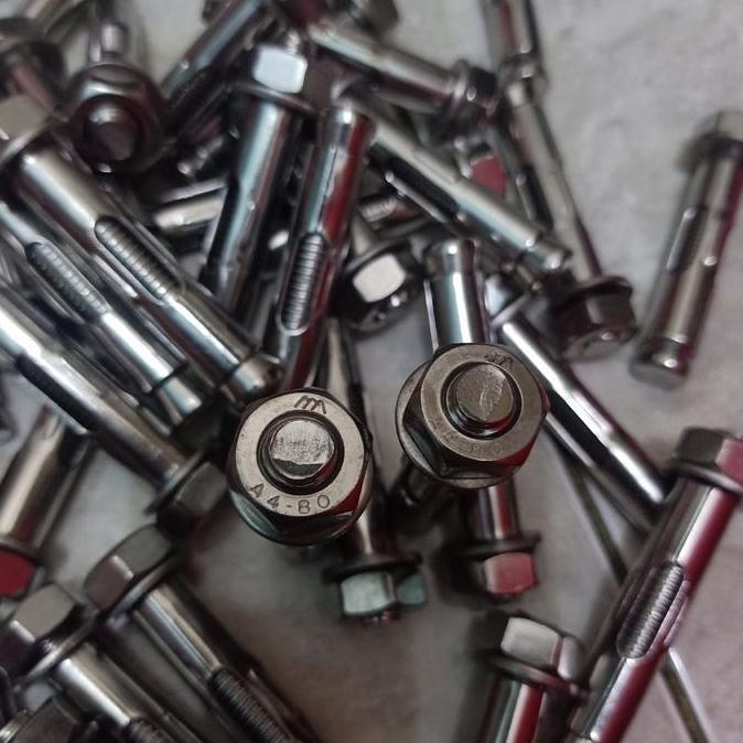 DYNABOLT SS316 10X50 STAINLESS 316 A4-70 TERBATAS
