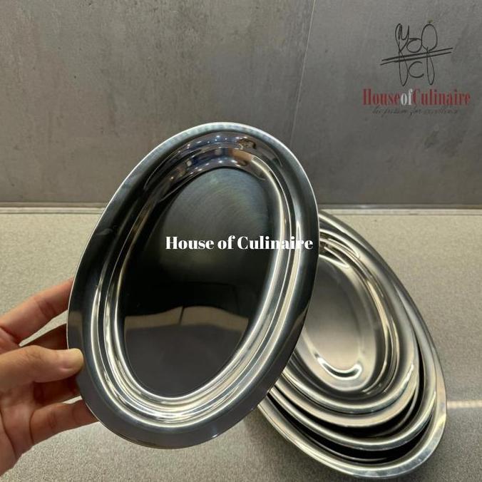 Sunn- Piring Oval Stainless Piring Lodor Stainless
