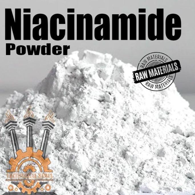 Vitamin B3 Bubuk Niacinamide Powder Cosmetic Grade Mencerahkan 100Gr