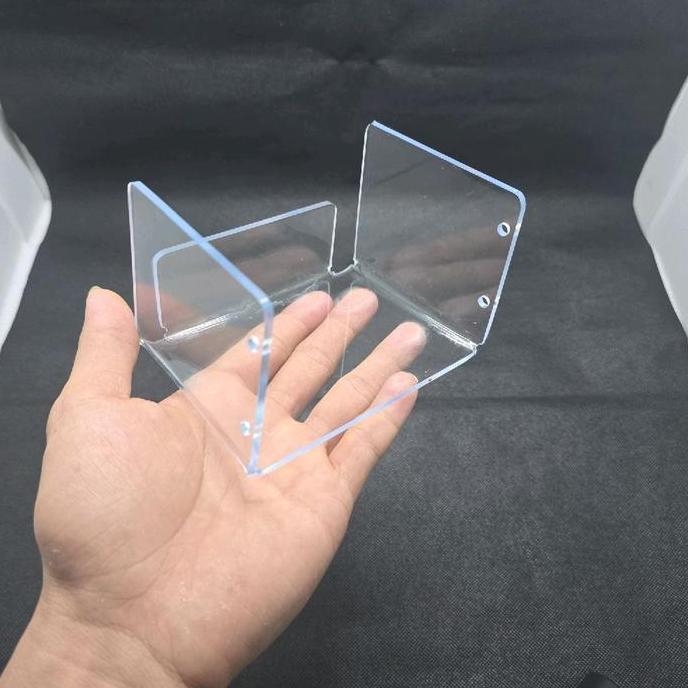 Filter Tabokan Karbu Satria 2Tak Pelindung Karbu Satria 2Tak Bahan Akrilik 3 Mili Bening Transparan 