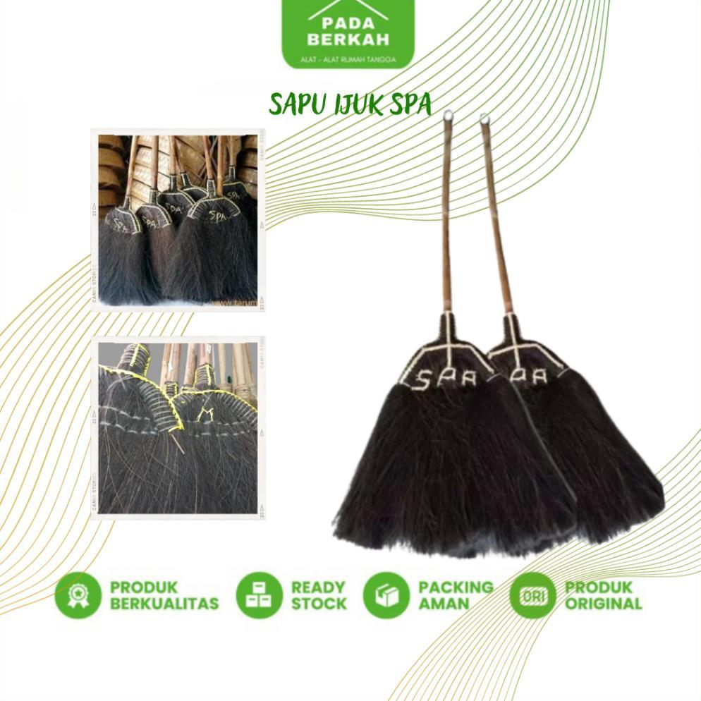 SYERLISUPPLY SAPU IJUK SUPER SAPU IJUK SPA SAPU LANTAI IJUK SAPU GAGANG ROTAN TERLARIS
