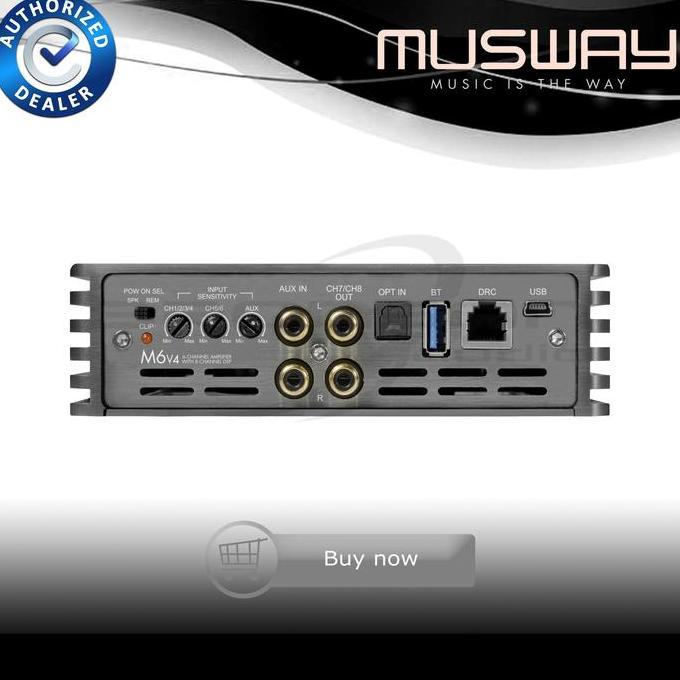 Promo Dsp Amplifier Musway M6v4 by Bronson Audio Diskon