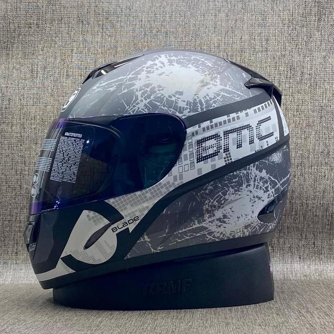TERLARIS BMC SOLID - MOTIF - HELM BMC FULL FACE - HELM ORI CEWEK COWOK TERMURAH